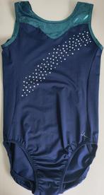 Justaucorps de gymnastique, Sport en Fitness, Turnen, Ophalen, Blauw, Kindermaat 122 t/m 140, Zo goed als nieuw