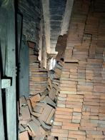Briques rouges et poutres, Enlèvement, Utilisé, Briques