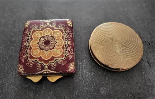 2 antieke kruitvaatjes, Handtassen en Accessoires, Overige Accessoires, Gebruikt, Ophalen of Verzenden