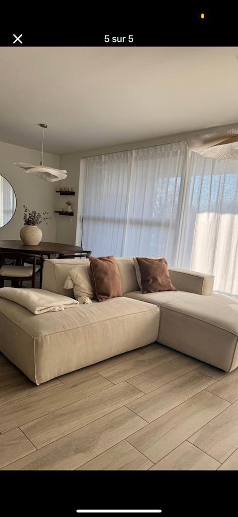 Canapé sur mesure meubelya, Maison & Meubles, Canapés | Coins salons complets, Utilisé, Tissus, Enlèvement