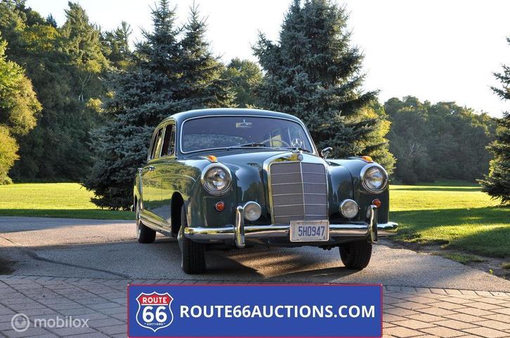 Mercedes-Benz 220 S | 1958 | Route 66 Auctions, Auto's, Oldtimers, Bedrijf, Te koop, Mercedes-Benz, Benzine, Overige carrosserie