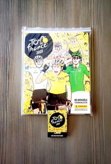 PANINI TDF 2023 Complete set stickers +leeg album + updates 