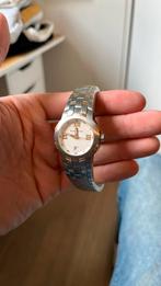 Maurice Lacroix ladies quartz steel/gold 18k saphire, Handtassen en Accessoires, Horloges | Dames, Staal, Gebruikt, Polshorloge