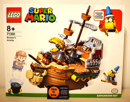 71391 - Lego Super Mario Bowsers Luchtschip - NIEUW & SEALED, Enfants & Bébés, Jouets | Duplo & Lego, Neuf, Lego, Ensemble complet
