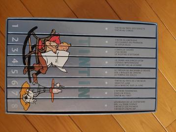 Tintin -coffret en 8 volumes, la collection complète  beschikbaar voor biedingen