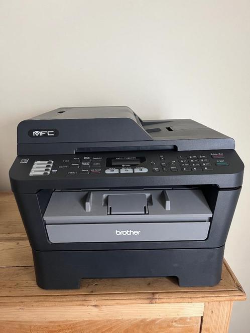 Imprimante BROTHER MFC-7460DN, Computers en Software, Printers, Gebruikt, Printer, Laserprinter, Faxen, Kopieren, Scannen, Zwart-en-wit printen