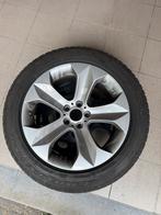 4 BMW aluminium velgen met winterbanden, Autos : Pièces & Accessoires, Pneus & Jantes, Pneus hiver, 255 mm, Utilisé, Véhicule tout-terrain