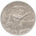 Tunisia 1 dinar, 1996-1416, Postzegels en Munten, Ophalen of Verzenden, Losse munt, Overige landen