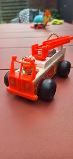 Fisher Price brandweerwagen vintage, Kinderen en Baby's, Speelgoed |Speelgoedvoertuigen, Ophalen, Gebruikt