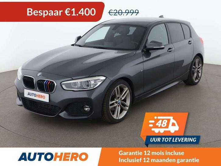 BMW 1 Serie 118 118i Edition M Sport Shadow (bj 2019), Auto's, BMW, Te koop, 1 Reeks, ABS, Achteruitrijcamera, Airbags, Airconditioning