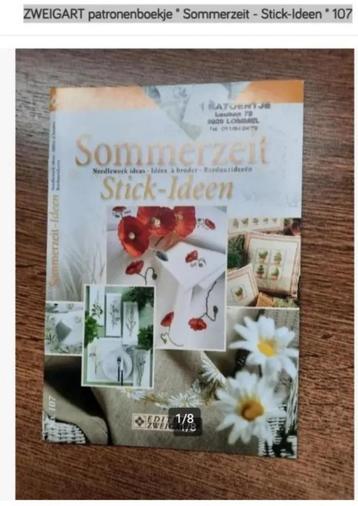 ZWEIGART patronenboekje " Blumenfest - Stick-Ideen " 103