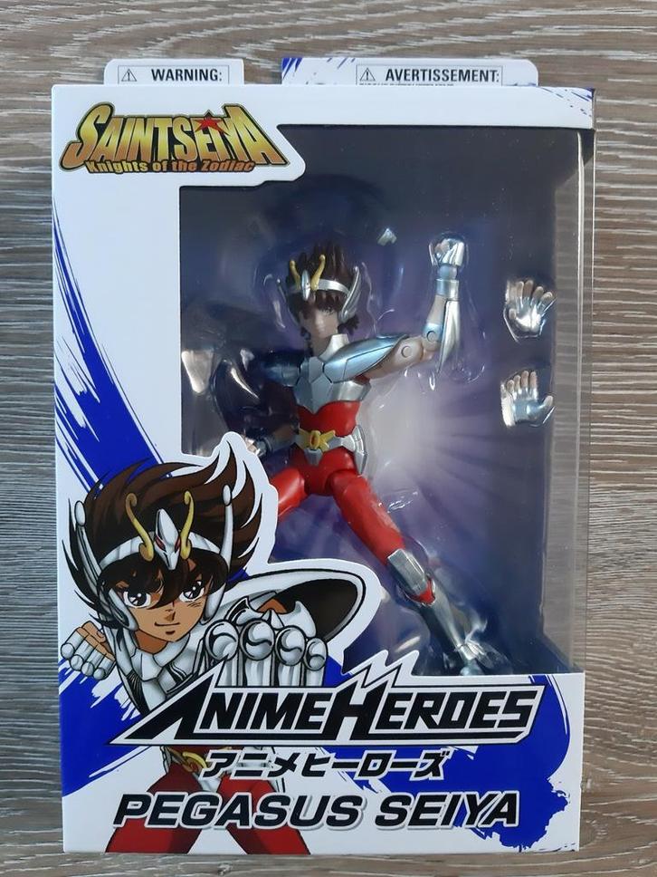 BANDAI Anime Heroes Knights of the Zodiac Pegasus Seiya   A6, Verzamelen, Poppetjes en Figuurtjes, Nieuw, Ophalen of Verzenden