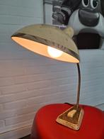 Vintage antieke bureaulamp met mooie patine, Huis en Inrichting, Ophalen, Zo goed als nieuw