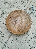 Vintage parelmoer plafondlamp jaren 60, Huis en Inrichting, Ophalen of Verzenden, Gebruikt