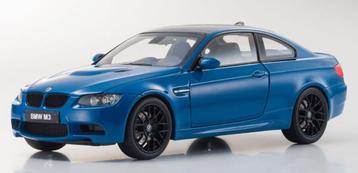 BMW M3 E92 Coupé Laguna Seca Blue Kyosho échelle 1/18 NEUVE disponible aux enchères