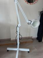Lampe loupe sur pied, Maison & Meubles, Lampes | Lampadaires, Autres matériaux, 150 à 200 cm, Enlèvement, Utilisé