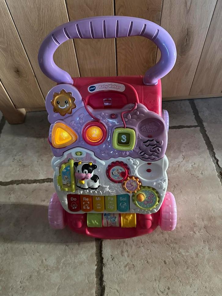 Babywalker VTech, Kinderen en Baby's, Speelgoed | Vtech, Zo goed als nieuw, Ophalen