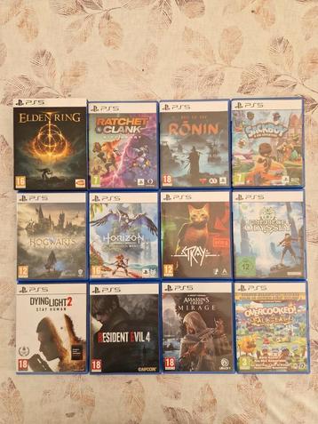 Verschillende Ps5 games te koop. beschikbaar voor biedingen