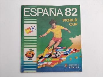 PANINI voetbal sticker boek Wereldbeker 1982 Spanje