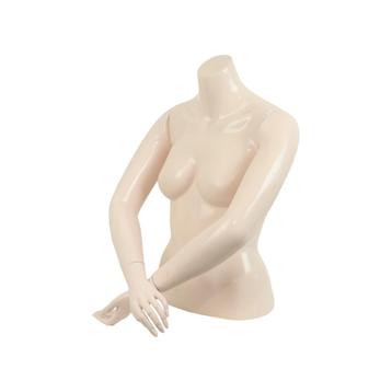 Vintage Mannequin Paspop Vrouw Torso Jaren 90 Kunststof, Enlèvement ou Envoi, Utilisé, Mannequin