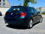 BMW 116d LEDER ALU PDC CARPASS GEKEURD, Auto's, BMW, Euro 5, Zwart, 4 cilinders, Leder