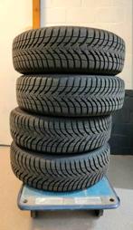 4 Michelin M+S banden met stalen velgen
Maat 215 60 R16 99H, Auto-onderdelen, Ophalen, 16 inch, Banden en Velgen, 205 mm