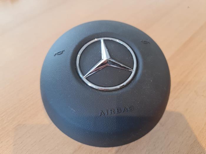 Airbag links (Stuur) van een Mercedes CLA, Auto-onderdelen, Overige Auto-onderdelen, Mercedes-Benz, Gebruikt, 3 maanden garantie