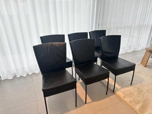 6 prachtige lederen design-stoelen Montis spica (perfecte st, Huis en Inrichting, Stoelen, Zo goed als nieuw, Vijf, Zes of meer stoelen