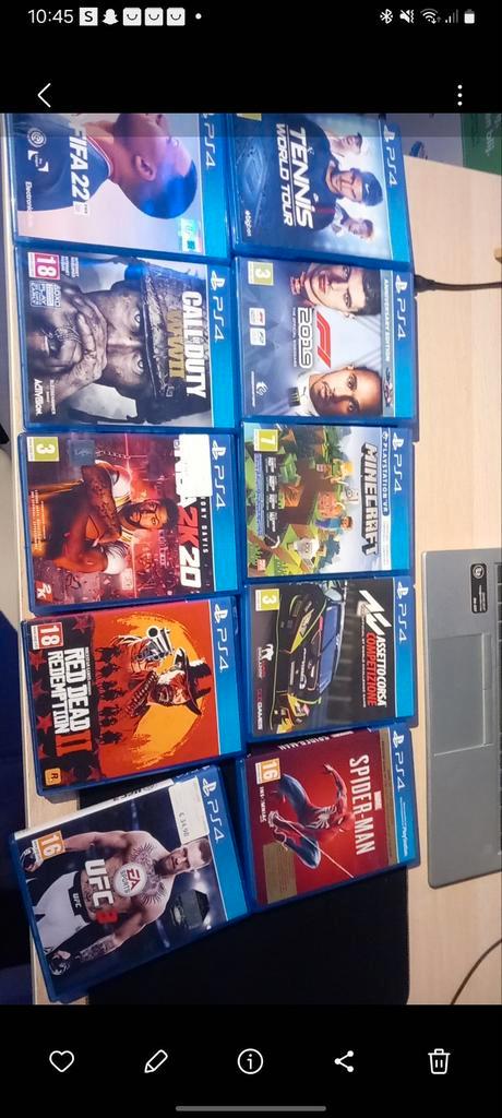 8 verschillende spelletjes voor ps4, Games en Spelcomputers, Spelcomputers | Sony PlayStation 4, Zo goed als nieuw, Ophalen of Verzenden