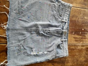 Jupe en jeans bleu taille 38 beschikbaar voor biedingen