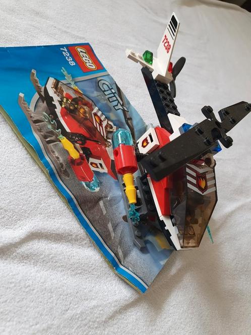 Lego city brandweer helikopter 7238, Enfants & Bébés, Jouets | Duplo & Lego, Comme neuf, Lego, Enlèvement ou Envoi