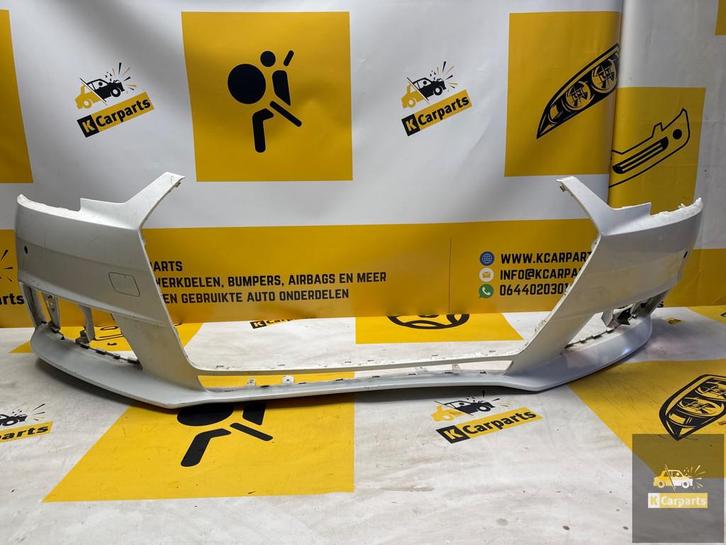 Voorbumper Audi A4 8W B9 facelift PDC 8W0807437AH, Auto-onderdelen, Carrosserie, Bumper, Audi, Voor, Gebruikt