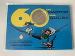 Guust Flater - 5 EURO - 60 jaar Guust - KMR, Collections, Enlèvement ou Envoi, Gaston ou Spirou, Neuf, Ustensile