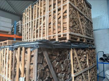 Laatste stuks! Brandhout berk droog, Tuin en Terras, Brandhout, Ophalen, Berkenhout, Blokken