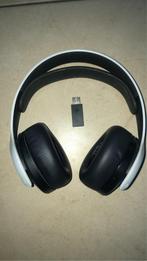Ps5/ps4 headset draadloos met usb, Microfoon, Ophalen of Verzenden, Zo goed als nieuw, Draadloos
