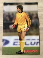 Poster Gilbert Bodart bij Rode Duivels, Collections, Enlèvement ou Envoi, Comme neuf, Affiche, Image ou Autocollant