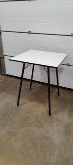 Moderne hoge eettafel, Huis en Inrichting, Tafels | Eettafels, Ophalen, Gebruikt, 50 tot 100 cm, Vierkant