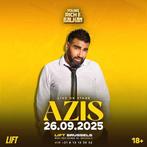 CONCERT AZIS TICKETS, Eén persoon, September