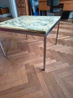 Table basse Knoll International en marbre de Carrare 70x70x5, Maison & Meubles, Tables | Tables de salon, Enlèvement