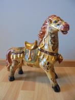 Antiek Vintage Paarden beelden in porselein 2 stuks, Antiek en Kunst, Ophalen of Verzenden
