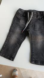 Zwart jeansbroekje - Maat 74, Kinderen en Baby's, Babykleding | Maat 74, Ophalen, Gebruikt, Broekje, Jongetje of Meisje