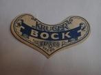 biertetiket Bock kruger Eeklo, Ophalen of Verzenden, Zo goed als nieuw, Overige typen, Overige merken