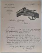 1928+Anvers+Arme de luxe+Paul Kayenbergh+lettre a en-tête, Collections, Douilles ou Pièces de fouille, Armée de terre, Enlèvement ou Envoi