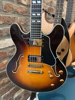Eastman t486 sunburst plus coffre, Muziek en Instrumenten, Snaarinstrumenten | Gitaren | Elektrisch, Ophalen, Zo goed als nieuw
