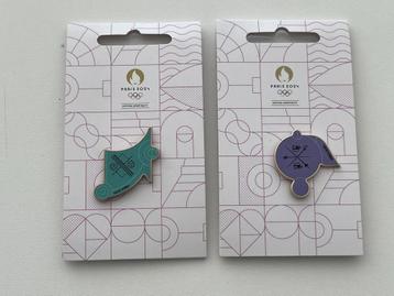 2 Pins - Olympische Spelen Paris 2024 beschikbaar voor biedingen