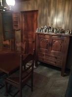 Salle a manger complète, Maison & Meubles, Salles à manger complètes, Enlèvement, Utilisé, Ancien, 4 à 6 chaises