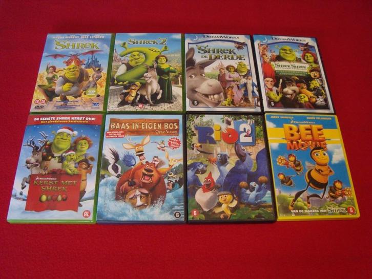 24 kinder dvd's, Cd's en Dvd's, Dvd's | Tekenfilms en Animatie, Tekenfilm, Ophalen of Verzenden