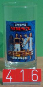 1 GLAS VAN PEPSI COLA  THE SPICE GIRLS, Verzamelen, Ophalen of Verzenden, Nieuw