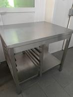Roestvrijstalen tafel, Ophalen, Gebruikt, Inox Meubilair
