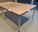 UNIEKE tafel HPL Esdoorn - vierkant (125x125 cm) - 8 pers., Ophalen, Gebruikt, Overige materialen, Vierkant